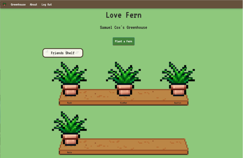 Screenshot thumbnail #2 for project Love Fern