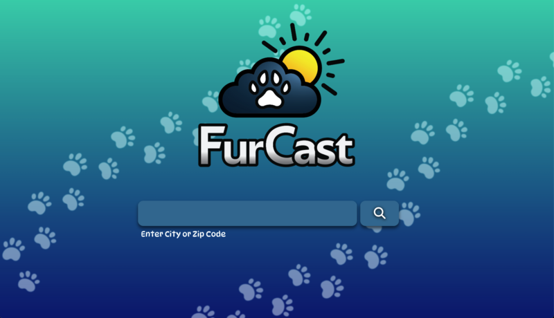 Screenshot detail for project FurCast