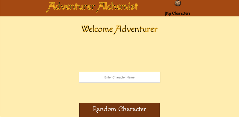 Screenshot detail for project Adventurer Alchemist