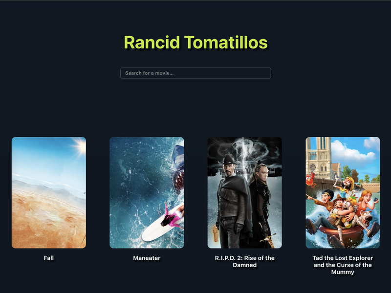 Screenshot thumbnail #2 for project Rancid Tomatillos