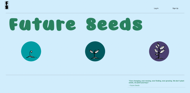Screenshot detail for project Future Seeds