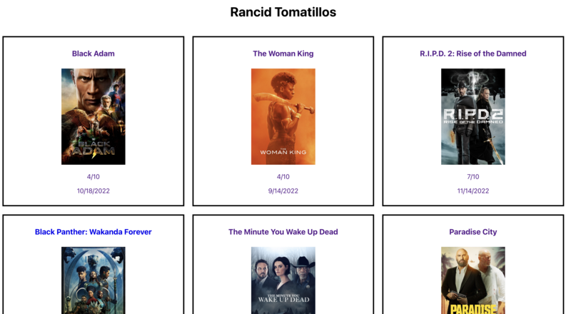 Screenshot detail for project Rancid Tomatillos 
