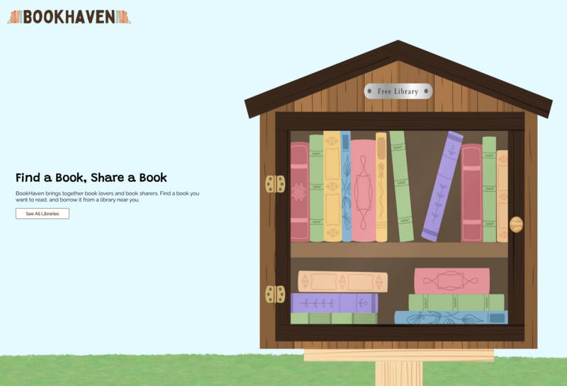 Screenshot detail for project BookHaven