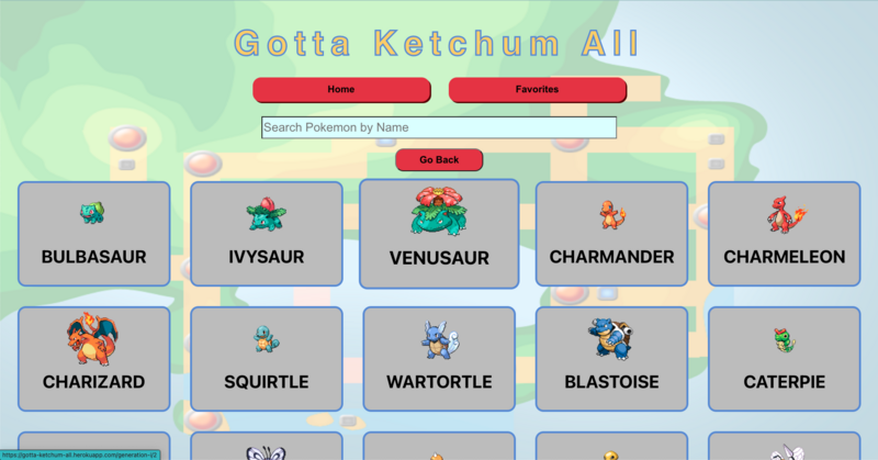 Screenshot detail for project Gotta Ketchum All!