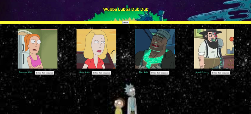 Screenshot thumbnail #3 for project Wubba-Lubba-Dub-Dub