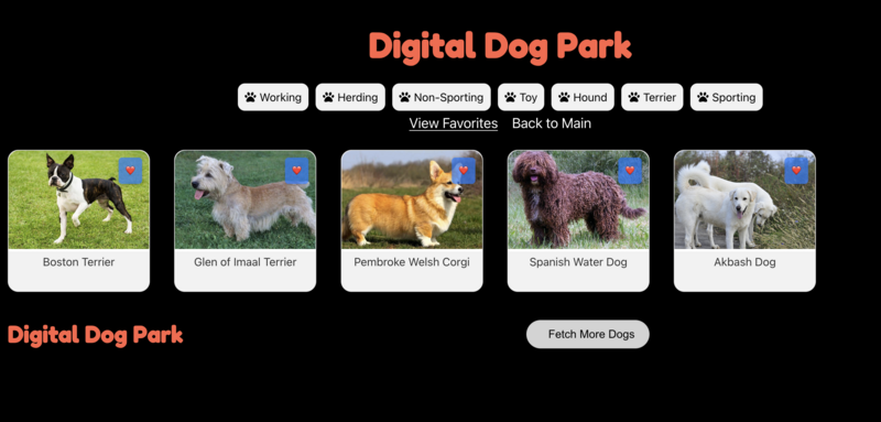 Screenshot thumbnail #2 for project Digital Dog Park
