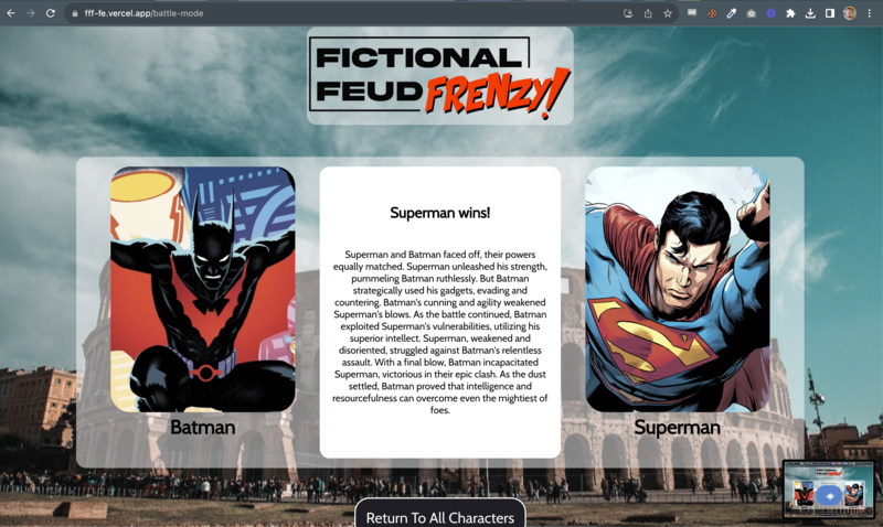 Screenshot thumbnail #4 for project Fictional Feud Frenzy