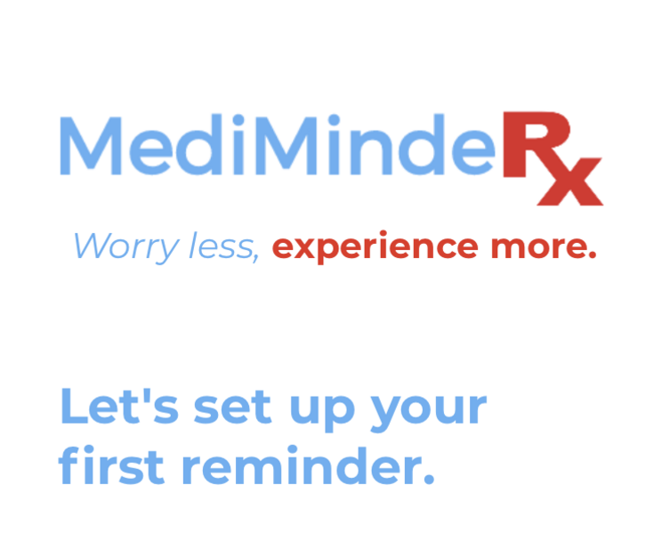 Screenshot detail for project MediMindeRx