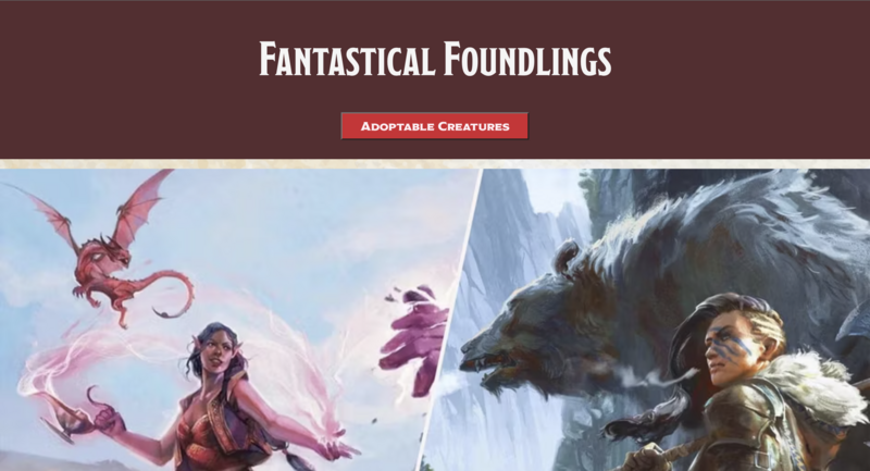 Screenshot detail for project Fantastical Foundlings
