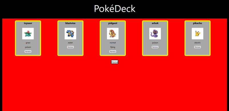 Screenshot thumbnail #2 for project Poke-Deck