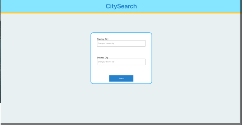 Screenshot thumbnail #2 for project City Search 