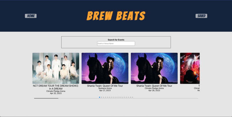 Screenshot detail for project Brew Beats
