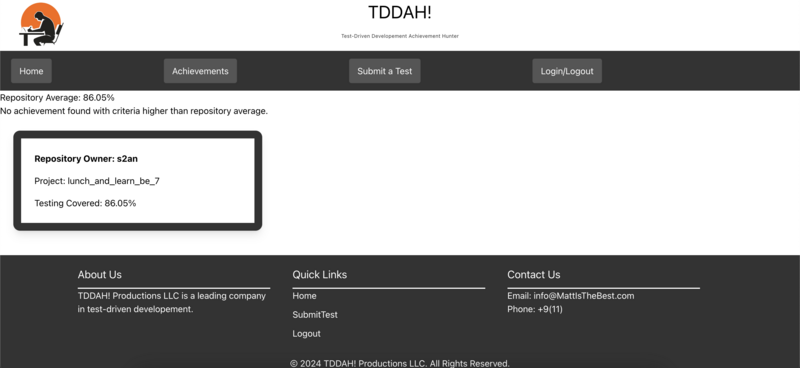 Screenshot thumbnail #2 for project TDDAH!