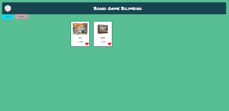 Screenshot thumbnail #3 for project Board Game Bonanza