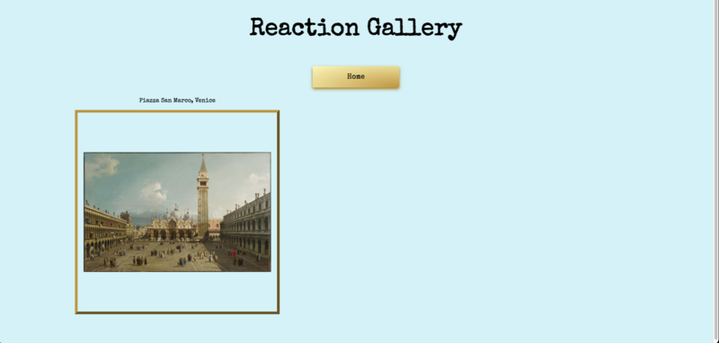 Screenshot thumbnail #2 for project Reaction Gallery