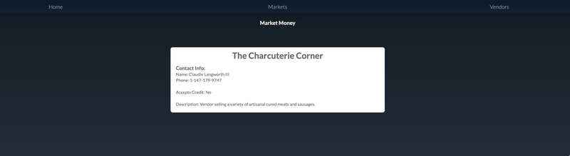 Screenshot thumbnail #3 for project Market Money