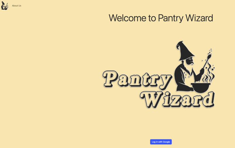 Screenshot detail for project PantryWizard