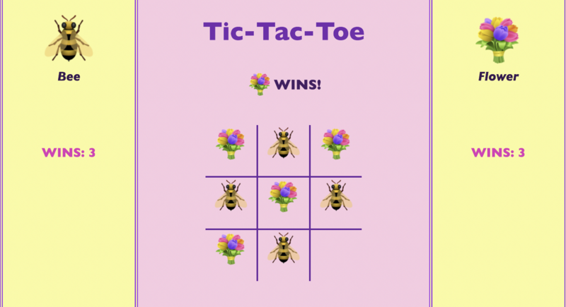 Screenshot detail for project Tic-Tac-Toe