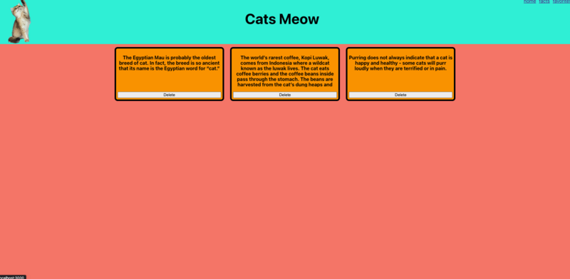 Screenshot thumbnail #3 for project Cats Meow