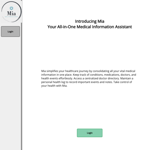 Screenshot detail for project Medical Information Assistant(Mia)