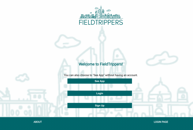 Screenshot detail for project Field Trippers