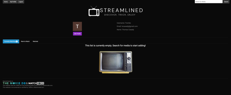 Screenshot thumbnail #3 for project Streamlined
