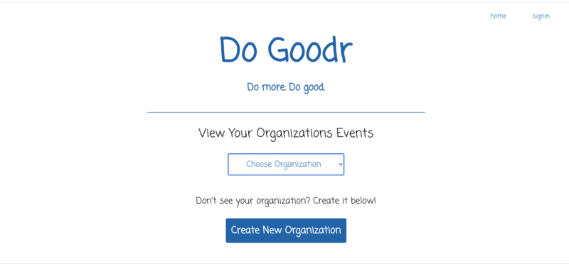 Screenshot thumbnail #2 for project Do Goodr