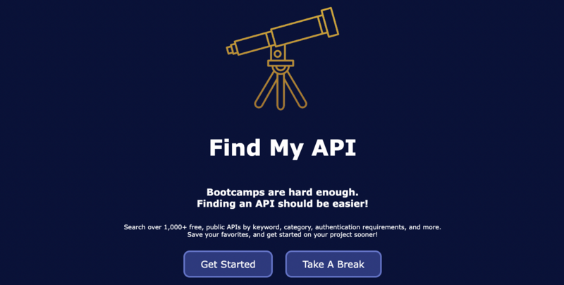 Screenshot thumbnail #1 for project Find My API