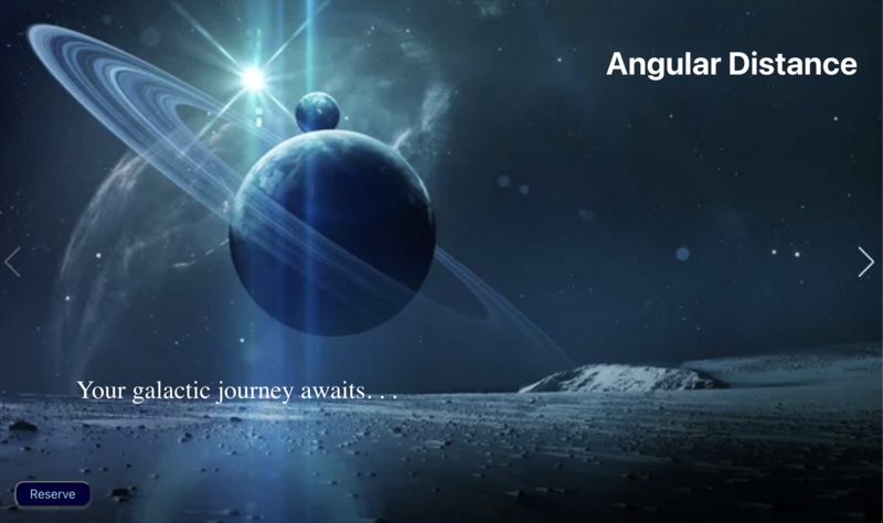 Screenshot thumbnail #1 for project Angular Distance