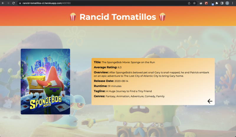 Screenshot thumbnail #3 for project Rancid Tomatillos