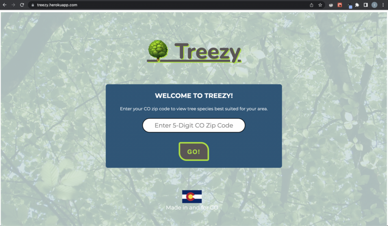 Screenshot thumbnail #1 for project Treezy