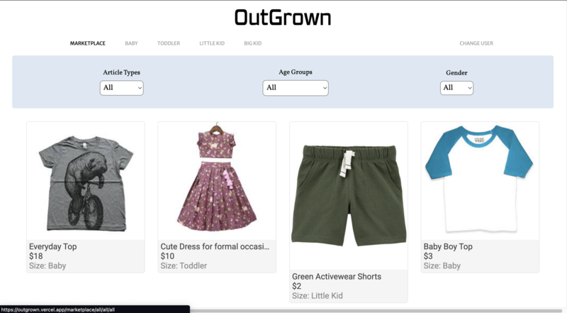 Screenshot thumbnail #2 for project Outgrown