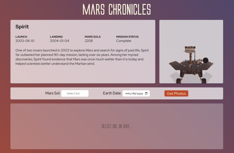 Screenshot thumbnail #2 for project Mars Chronicles