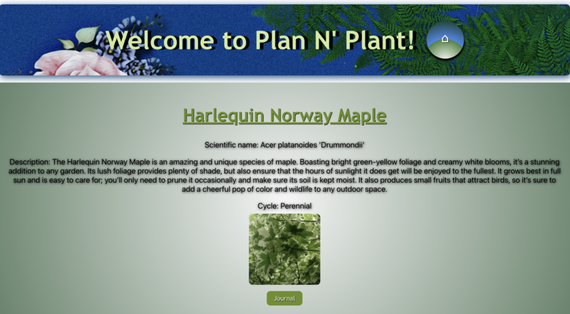 Screenshot thumbnail #3 for project Plan N Plant (Solo)