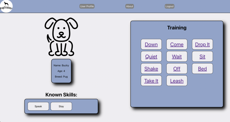 Screenshot thumbnail #2 for project PupTrainer