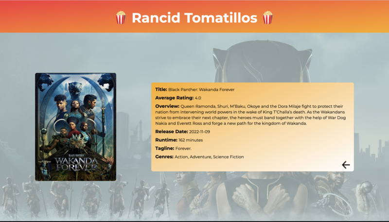 Screenshot thumbnail #3 for project Rancid Tomatillos