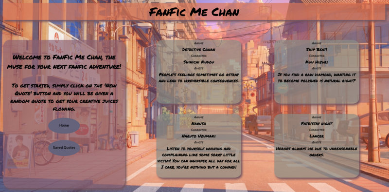 Screenshot thumbnail #3 for project FanFic Me Chan