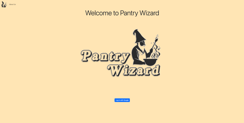 Screenshot detail for project Pantry Wizard