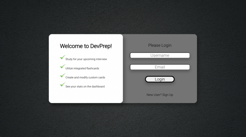 Screenshot thumbnail #1 for project DevPrep