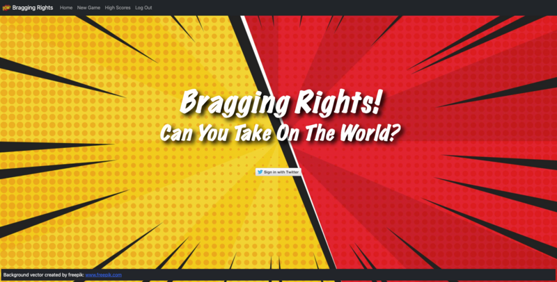 Screenshot thumbnail #1 for project Bragging Rights