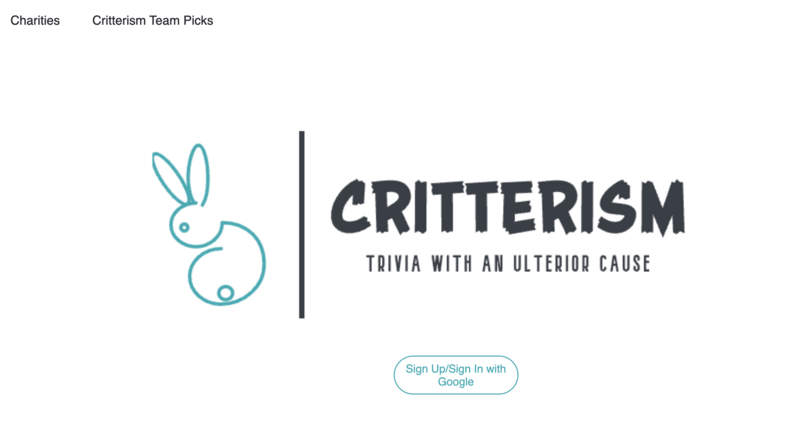 Screenshot thumbnail #1 for project Critterism