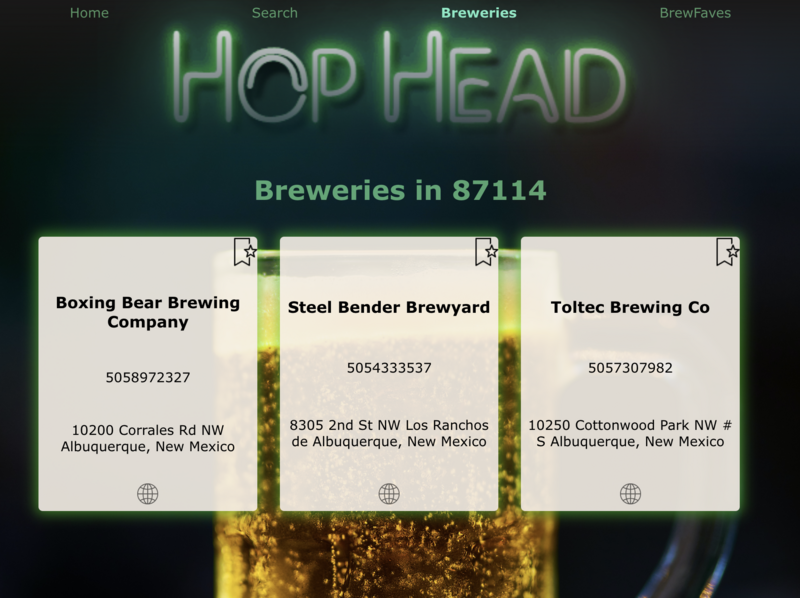 Screenshot thumbnail #2 for project HopHead