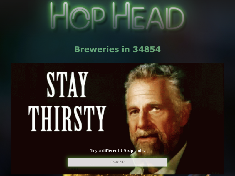 Screenshot thumbnail #4 for project HopHead
