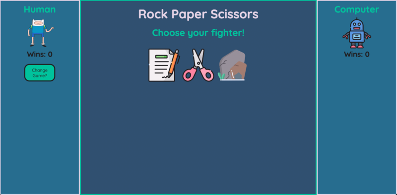 Screenshot detail for project Rock Paper Scissors