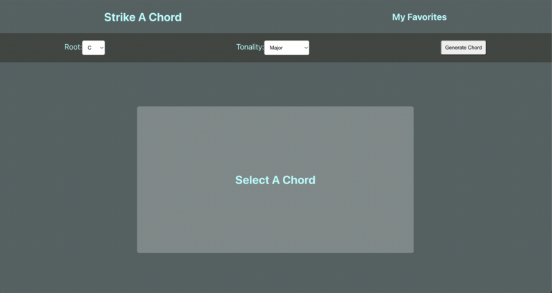 Screenshot detail for project Guitar Chords App
