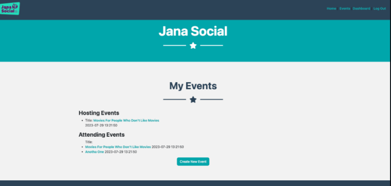 Screenshot thumbnail #3 for project Jana Social