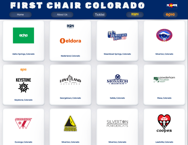 Screenshot thumbnail #2 for project First Chair Colorado