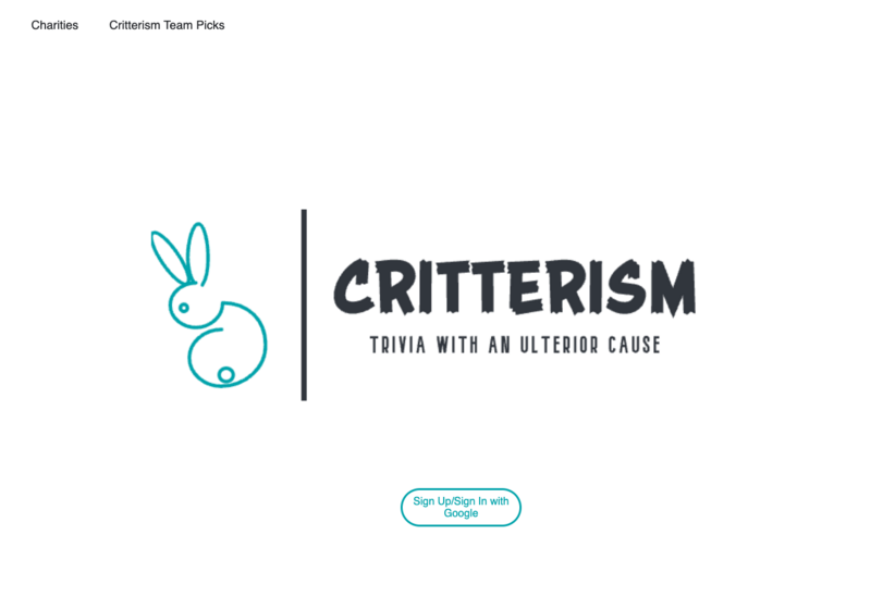 Screenshot thumbnail #1 for project Critterism