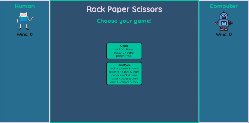 Screenshot thumbnail #2 for project Rock Paper Scissors
