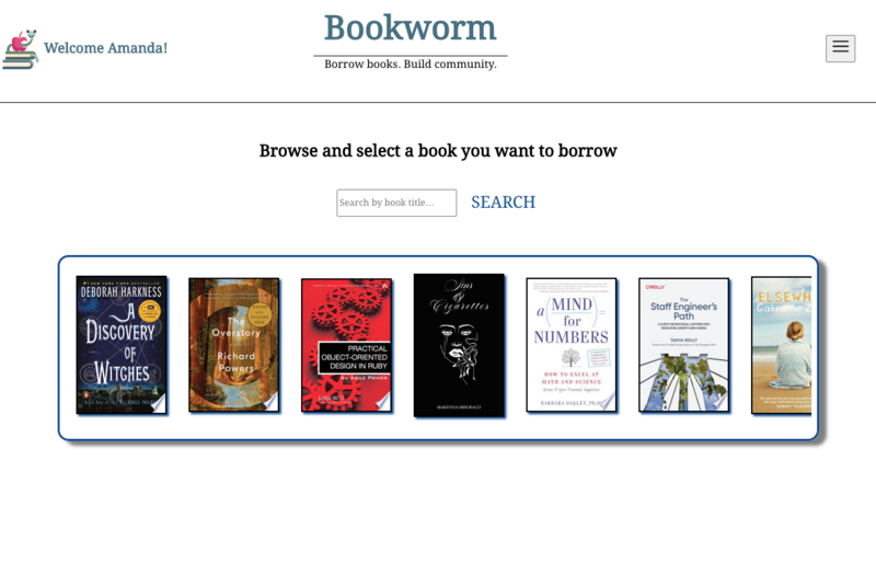 Screenshot thumbnail #2 for project Bookworm